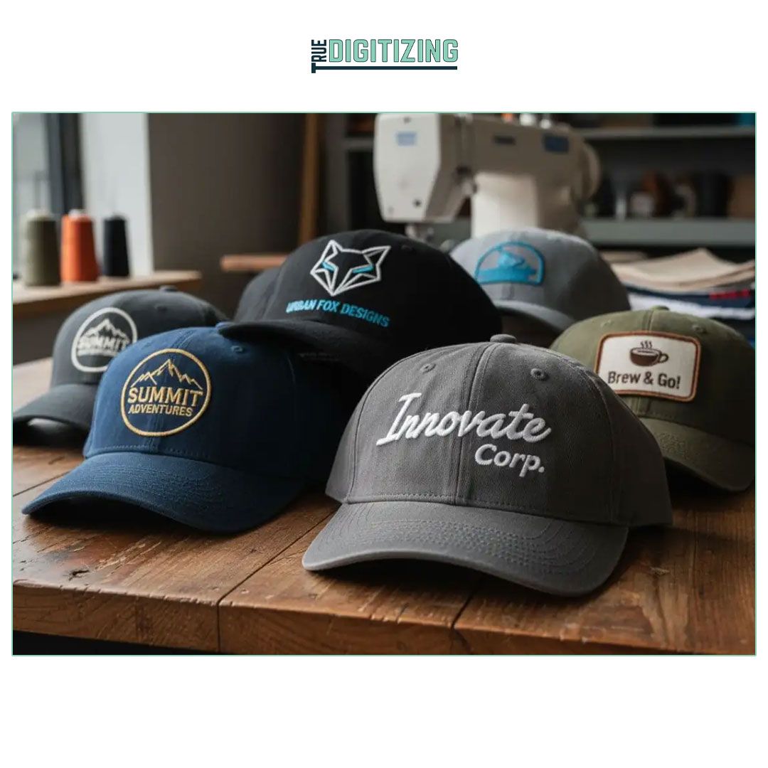 Hat Embroidery Made Easy with Custom Embroidery Digitizing Services